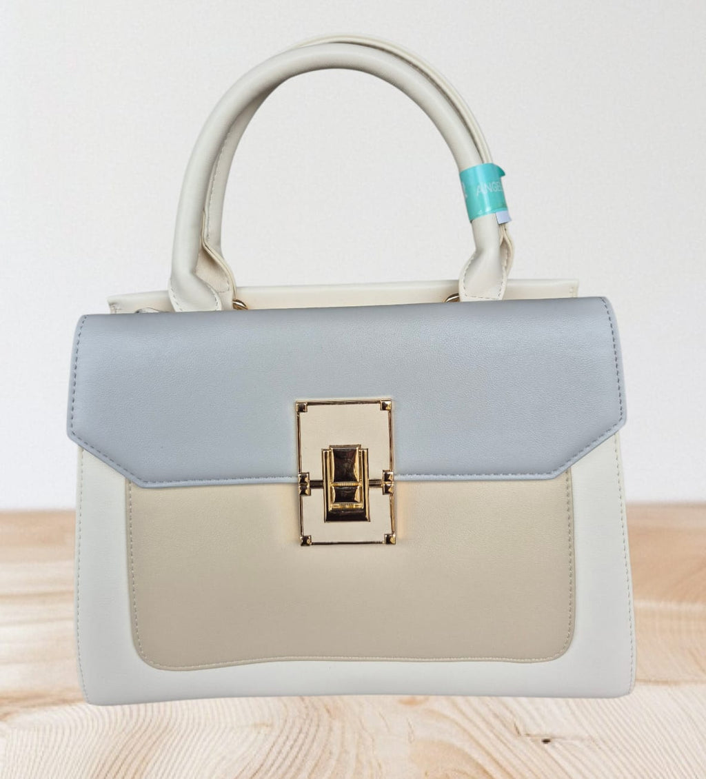 Sac Blanc, Beije, Bleu Clair