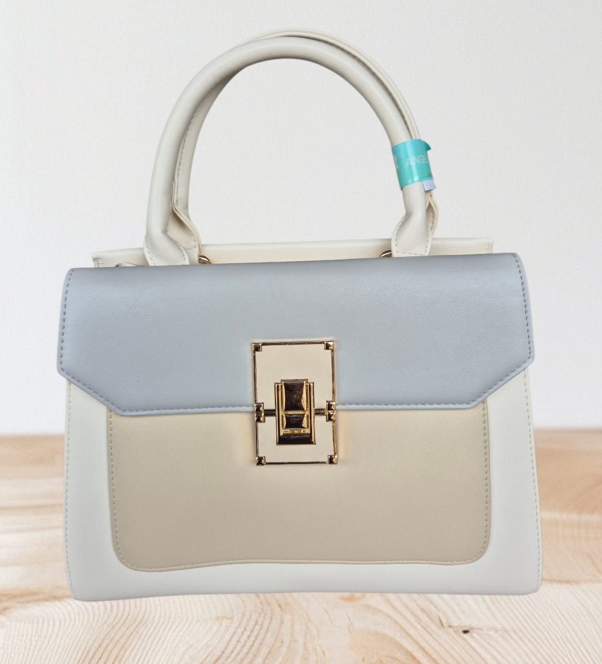 Sac Blanc, Beije, Bleu Clair