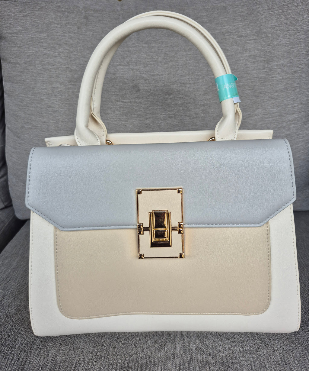 Sac Blanc, Beije, Bleu Clair