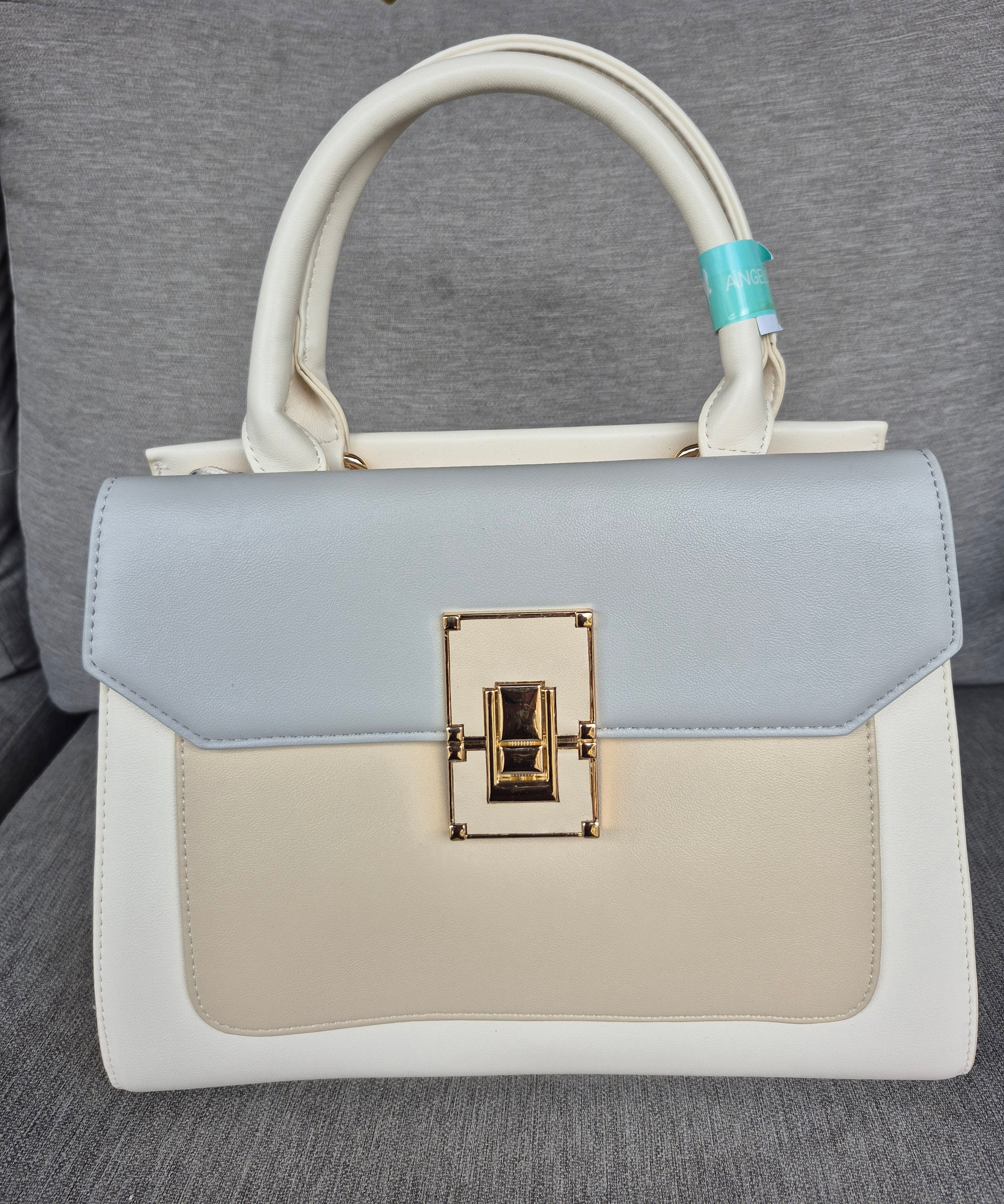 Sac Blanc, Beije, Bleu Clair